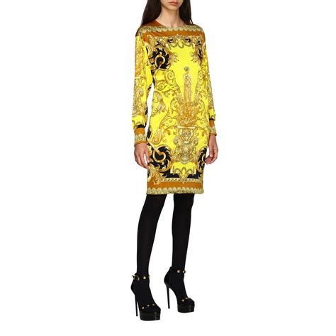 abiti fantasia versace|Versace Dresses for Women .